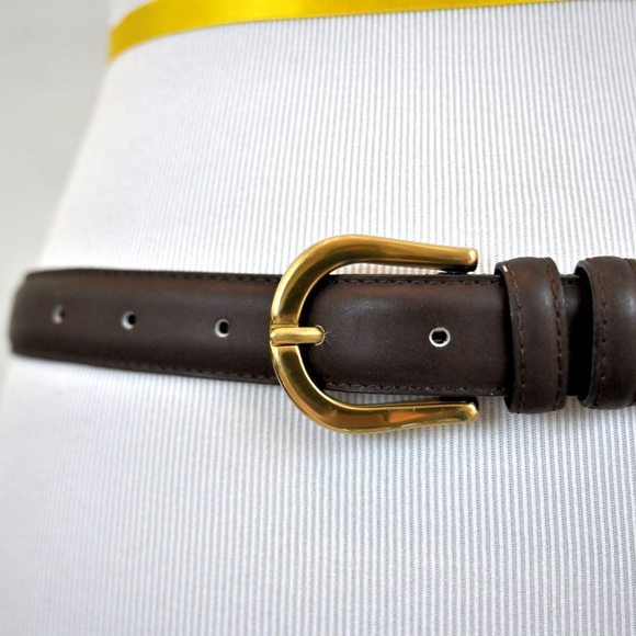 CROFT & BARROW Leather Belt - Picture 3 of 6
